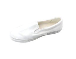White slippers isolated on transparent background png