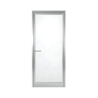 Glass door isolated on transparent background png