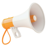 a close up of a megaphone with a cord attached to it png
