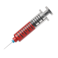 Injection 3d icon rendering png