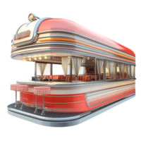 Retro Diner Transparent Background png