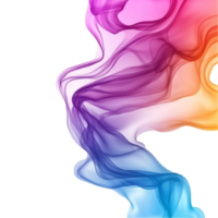 Swirling Gradient Flow Transparent Background png