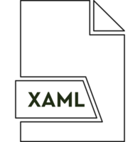 Xaml File Format Icon Spacing In Objects Illustration png