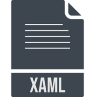 Xaml File Icon Fill Rounded Corners Design Element png