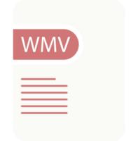 Wmv File Icon Deep And Minimal Design Element png
