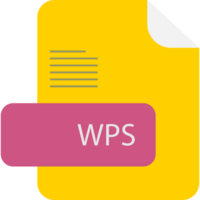 Wps File Extension Rounded Lines And Shape png