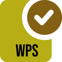 Wps Ip File Icon With Black Checked Mark png