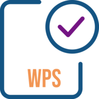 Wps File Icon With Checked Mark png