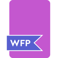 Wfp File Format Icon Old Brick Fill V2 png