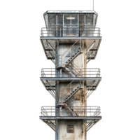 Ancient Stone Watchtower with Spiral Staircase png