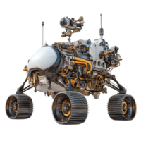Mars Rover with Advanced Mechanical Features png
