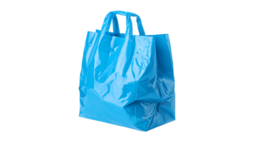 Shiny Plastic Bag with Wrinkled Texture png