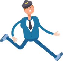 Postman Character Walking png