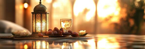 A glass of wine and a candle on a table photo