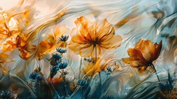 Flowers in the wind by james mccormick photo