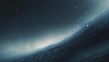 Celestial panorama showcasing the beauty of a distant galaxy with stars scattered across the vastness of space photo