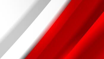 Red and white corporate abstract background vector