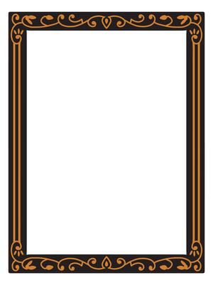Elegant Event Frame for Anniversary and Celebration Invitations