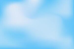 Blue blurred gradient background. Sky. vector