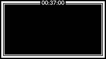 40 seconds countdown timer with a white frame and a countdown timer reading suitable for countdowns, digital presentations, and time related concepts video