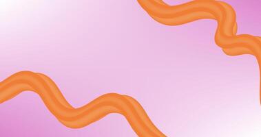 Pink Empty Space Background material with orange line wallpaper vector