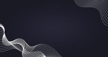 Abstract background with wavy lines and space for text. illustration. vector