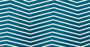 Pattern of zigzag lines in turquoise colors vector