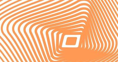 Orange Abstract background with wavy lines. illustration. vector