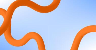 Abstract orange wavy background. illustration with copy space for text vector