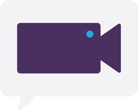 botón burbujas charla comunicación vector