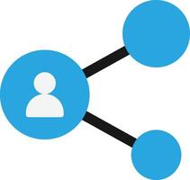 Share Networking Network Connection vector