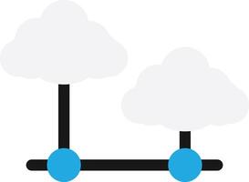 Cloud Networking Network Technology vector