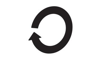 reduce black color recycling symbol decoration sign save organic circle environment ecology arrow icon reuse nature pollution waste green reduce recycling organic cycle round element black color art vector