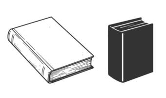 Academic Books Flat Design for Learning and Teaching Concepts vector
