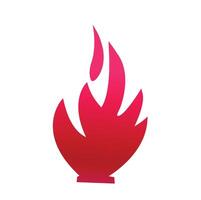 Fire Abstract Art vector