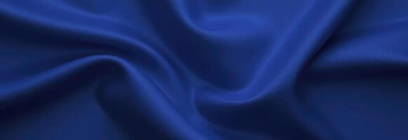 Smooth elegant blue silk or satin luxury cloth texture can use as wedding background photo