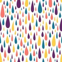 Colorful dots seamless pattern vector