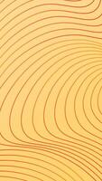 Abstract Orange Background with Red Wavy Lines Pattern Design vector