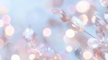 Smooth Pastel, flowing abstract waves create an elegant and metallic design, perfect for background and design projects photo