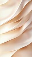 Beige abstract waves flowing captivating creating smooth lines and elegant curves that form a gracefully, design with modern appeal background photo