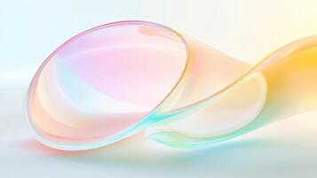 of abstract painting with lot Colorful, curves and swirls photo