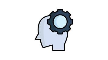 Capability animated icon. suitable for user interface, provide visual feedback and more. alpha channel video