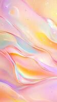 Soft pastel geometric purple shapes format generating dynamic abstract design with layered depth interweaving, fluid visual rhythm. Vertical and Abstract background photo