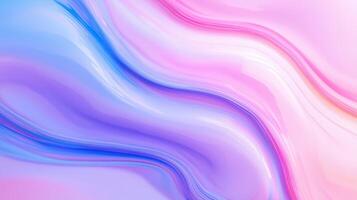 Colorful bokeh purple landscape background with glitter and abstract effect under a pastel colored sky with clouds photo