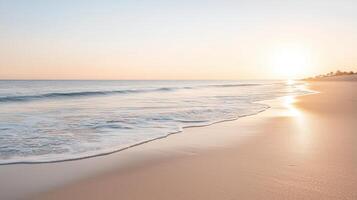 Starfish and seashells lie gracefully on the pristine white sand of a beach summer, creating a serene scene background Copy space for text photo