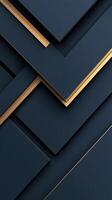 background 3d Abstract Geometric interlocking dark gray rhombuses and hexagons forming contemporary minimalist pattern design. Vertical format photo