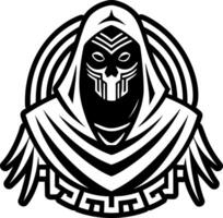 Erebus shadow icon in glyph style vector