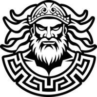 A solid style icon of hephaestus tattoo symbol vector