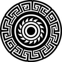 Spiral symbol icon in style vector
