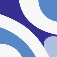 Abstract design featuring a two-tone blue color scheme vector